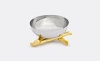 L'objet Bambou Medium Bowl In Gold, Platinum