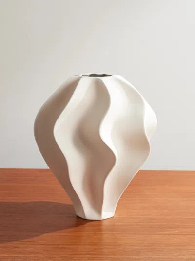 L'objet Douro Porcelain Vase In White