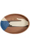 L'objet Edgar Oval Tray In Brown