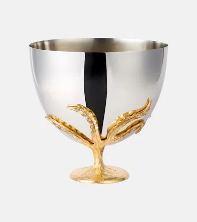 L'objet Fern 24kt Gold-plated Champagne Bucket