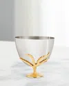 L'objet Fern Ice Bucket In Silver/gold