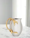 L'objet Fern Pitcher In Silver/gold