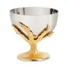 L'objet Fern Small Bowl In Silver/gold