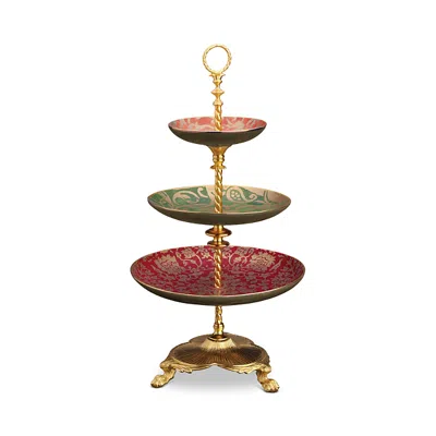 L'OBJET L'OBJET FORTUNY 3 TIER SERVER, ASSORTMENT
