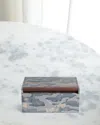 L'objet Fortuny Camo Isole Box In Blue