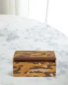 L'objet Fortuny Camo Isole Box In Brown