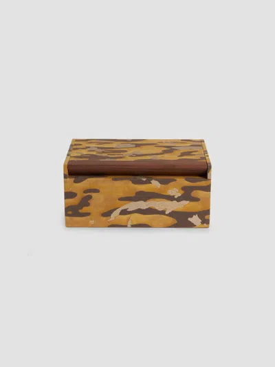 L'objet Fortuny Camo Isole Box In Brown