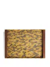 L'objet Fortuny Camo Isole Butler Tray (70cm X 50cm) In Multi