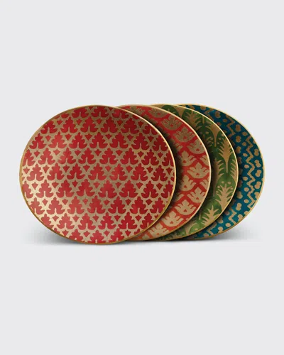 L'OBJET FORTUNY CANAPE PLATES, SET OF FOUR