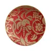 L'objet Fortuny Uccelli 4-piece Dessert Plate Set In Red