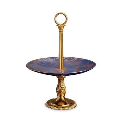 L'objet Fortuny Dessert Server, Melagrana In Blue