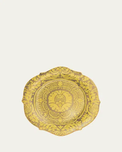 L'objet Fortuny Orsini Round Platter In Yellow