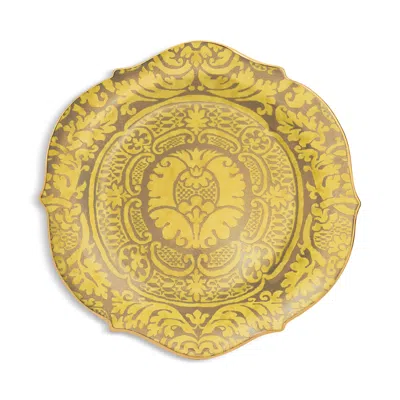 L'objet Fortuny Orsini Yellow Round Platter
