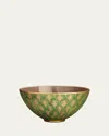 L'objet Fortuny Piumette Serving Bowl In Green