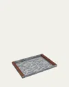 L'objet Fortuny Rectangular Tray In Gray