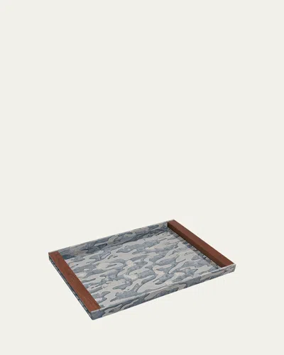 L'objet Fortuny Rectangular Tray In Gray