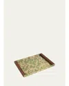 L'objet Fortuny Rectangular Tray In Green
