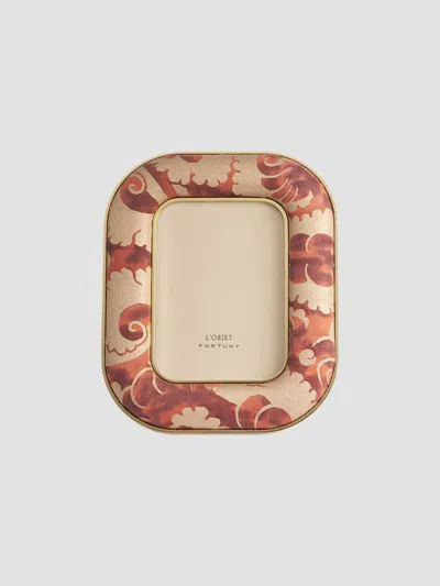 L'objet Fortuny Rue Jacob Frame In Red