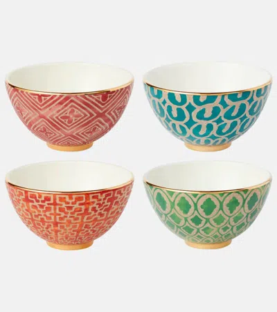 L'objet Fortuny Set Of 4 Earthenware Cereal Bowls