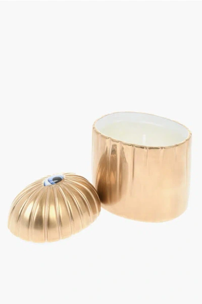 L'objet Fragranced Lito Or Candle With Porcelain Vase