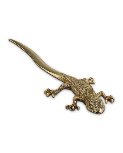 L'objet Gecko Letter Opener In Gold
