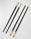L'objet Gold 24k Gold-plated Chopsticks, 2 Pairs In Gold