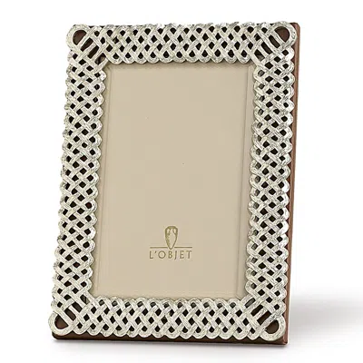 L'OBJET L'OBJET GOLD BRAID FRAME, 4 X 6