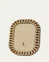 L'objet Gold Cuban Link Frame, 4" X 6" In Gold