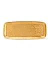 L'objet Alchimie Medium Rectangular Platter In Gold