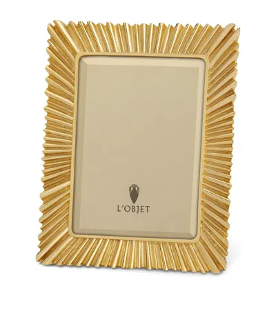 L'objet Gold-plated Ray Photo Frame