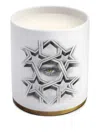 L'objet Grand Bazaar Nª 30 Star-motif Candle (pack Tree) In White