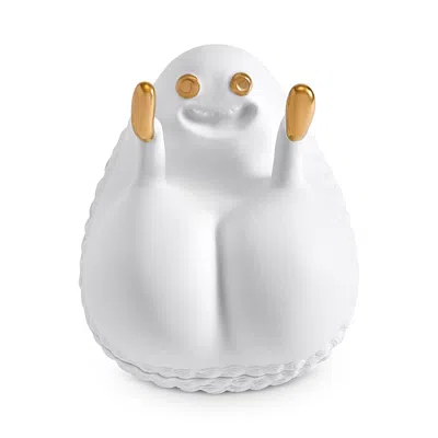 L'objet Haas Butts Up Box In White/gold