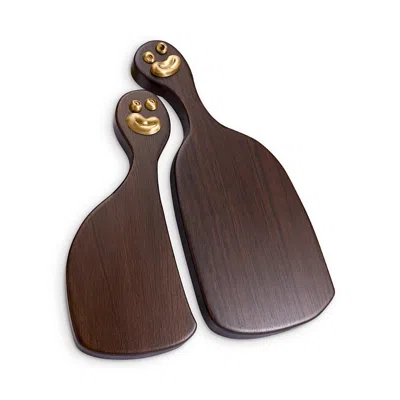 L'OBJET LOBJET HAAS CHEESE LOUISE NESTED CHEESE BOARDS, SET OF 2