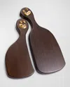 L'OBJET HAAS CHEESE LOUISE NESTED CHEESEBOARDS, SET OF 2