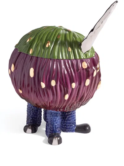 L'objet Haas Jewel Beetle Monster Porcelain Vessel In Neutral