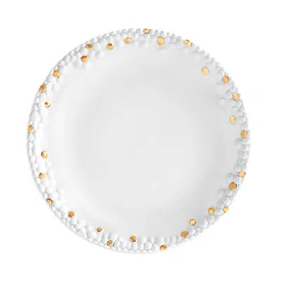 L'objet Haas Mojave 24k Gold & Porcelain Bread & Butter Plate In White/gold