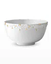 L'objet Haas Mojave 24k Gold & Porcelain Cereal Bowl In Gold