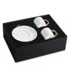 L'objet X Haas Mojave 3-piece Espresso Cup & Saucer Set In Gold