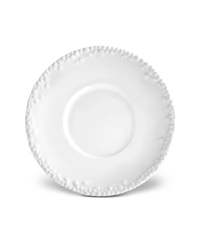 L'objet Haas Mojave Porcelain Saucer In White