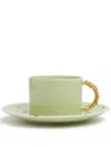 L'objet Haas Mojave Teacup Set (230ml) In Green