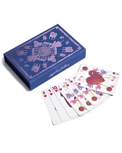 L'objet Haas Playing Card Set Of 2 Decks In Blue