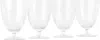 L'objet Iris Water Glasses Set, 4 Pcs In Clear