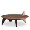 L'objet Kelly Behun Leaf Smoked Oak Platter In Brown