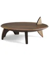 L'objet Kelly Behun Leaf Smoked Oak Platter