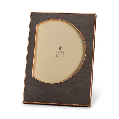 L'objet Kelly Behun Side Eye Frame, 8 X 10 In Brown