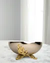 L'objet Lamina Large Bowl In Silver/gold