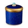 L'objet Lapis Scented Candle, 610g In Blue/gold