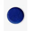 L'objet Lapis Fine-porcelain Dessert Plates Set Of Four Blue In Blue
