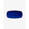 L'objet Lapis Fine-porcelain Medium Rectangular Tray 15cm X 30cm Blue In Blue