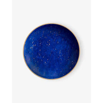L'objet Lapis Fine-porcelain Small Dish 13cm Blue